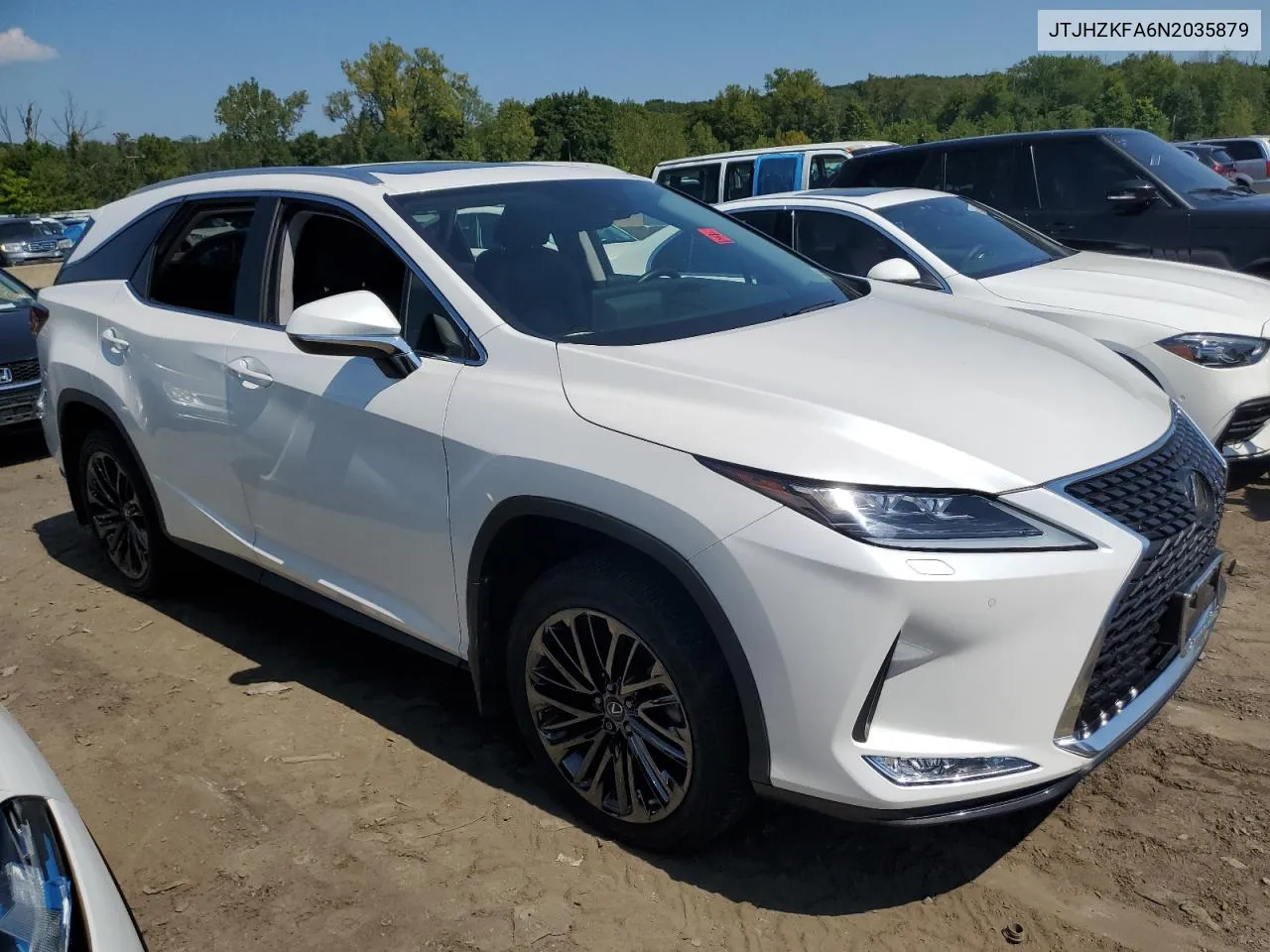 2022 Lexus Rx 350 L VIN: JTJHZKFA6N2035879 Lot: 68672304