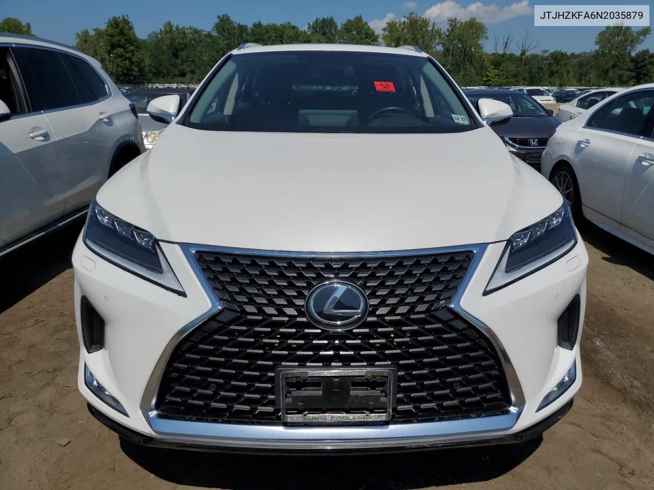 2022 Lexus Rx 350 L VIN: JTJHZKFA6N2035879 Lot: 68672304