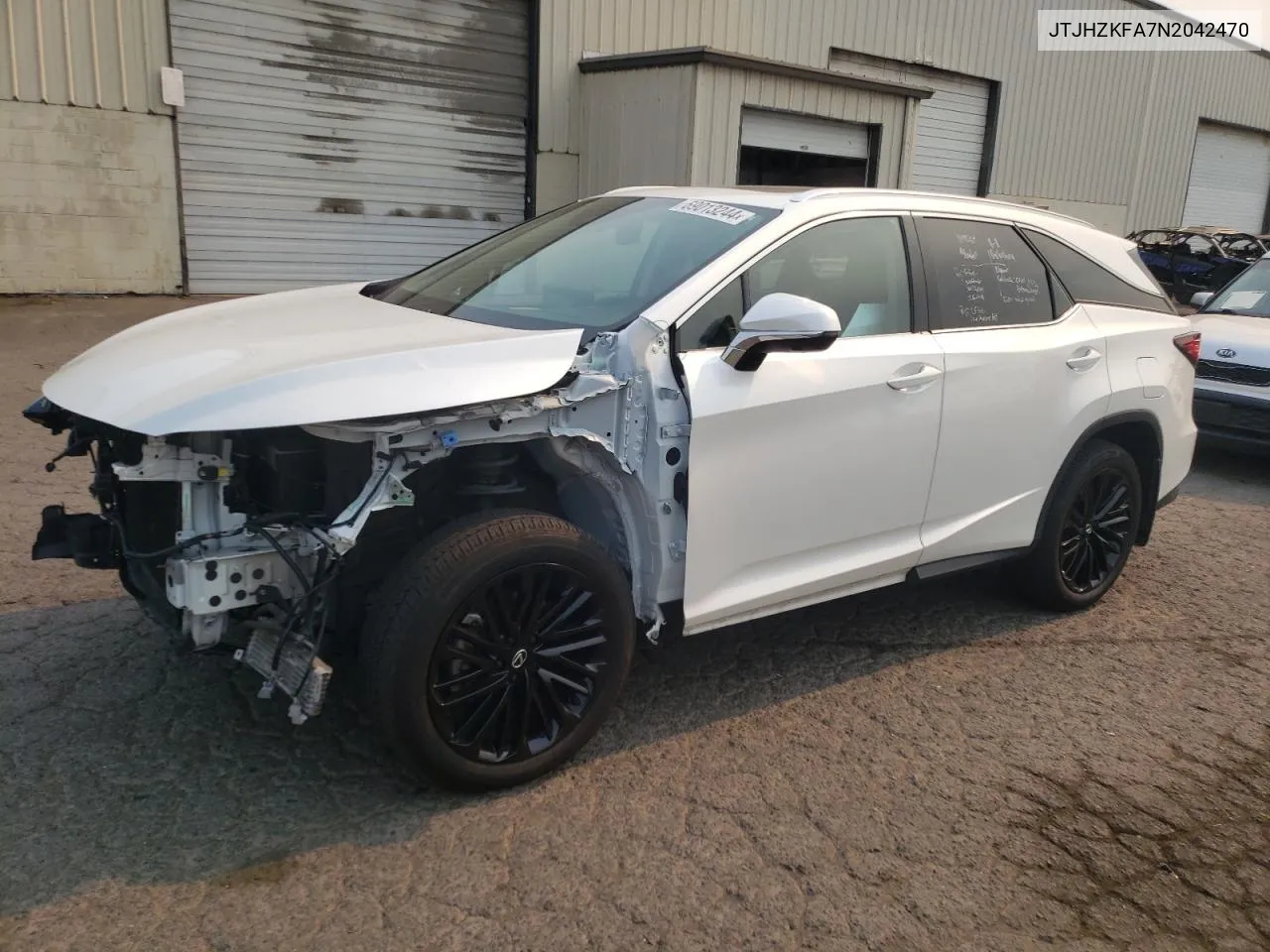 2022 Lexus Rx 350 L VIN: JTJHZKFA7N2042470 Lot: 69013244