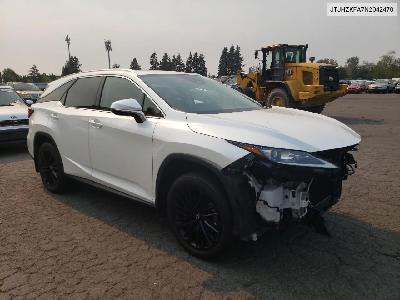 2022 Lexus Rx 350 L VIN: JTJHZKFA7N2042470 Lot: 69013244