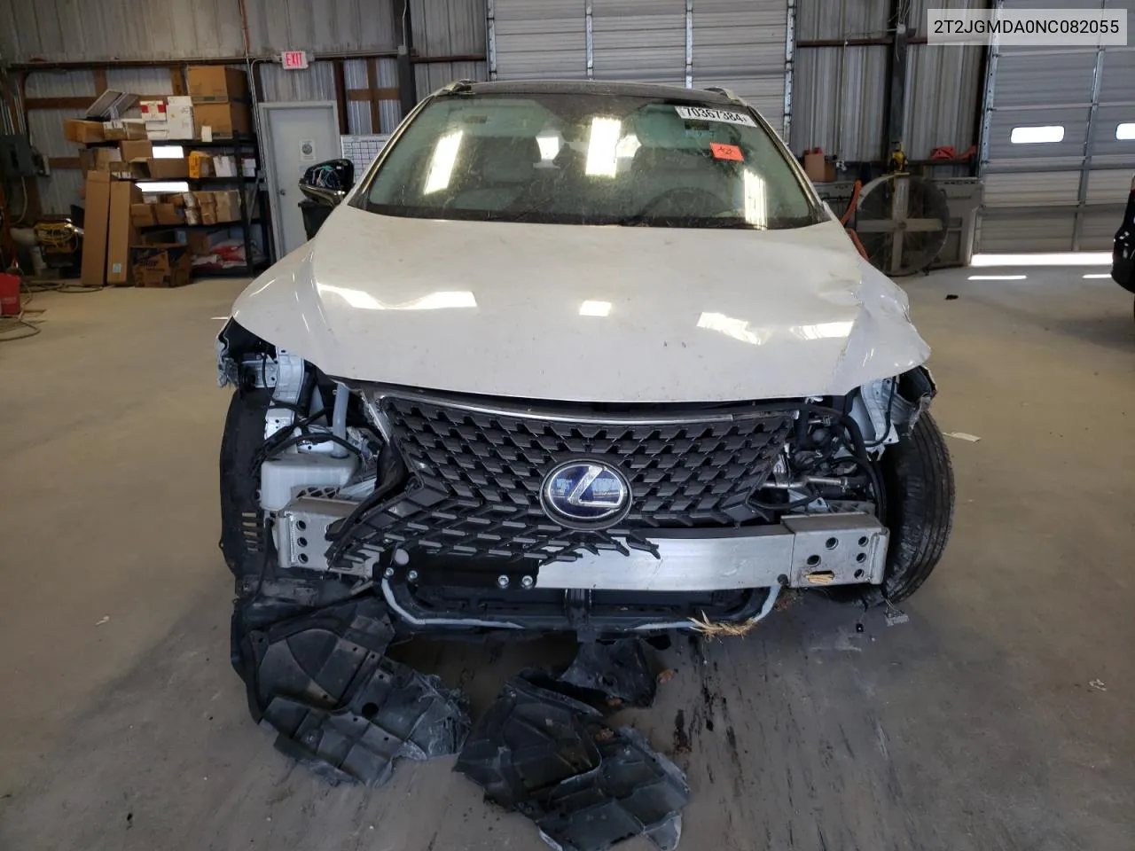 2T2JGMDA0NC082055 2022 Lexus Rx 450H