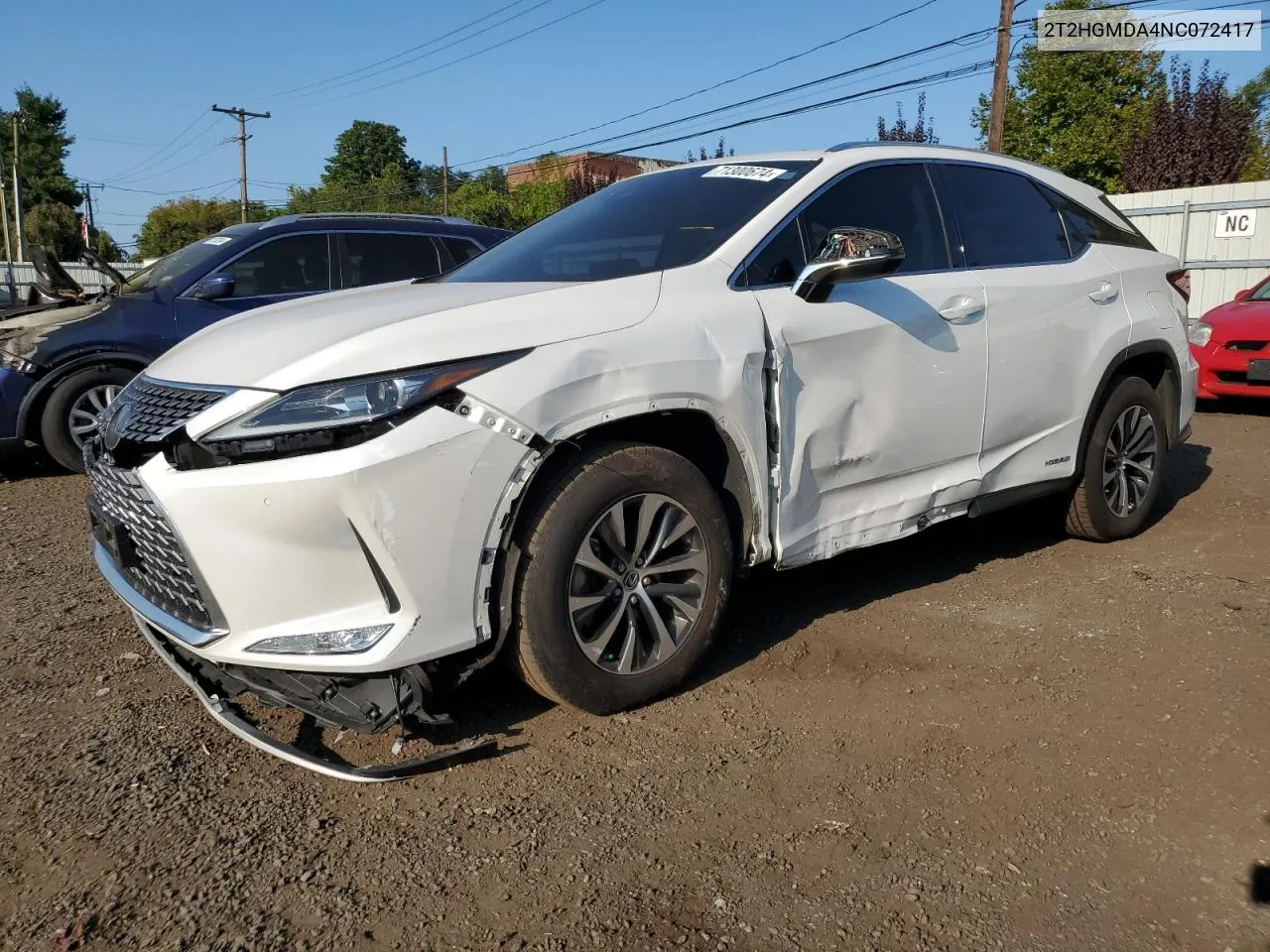 2T2HGMDA4NC072417 2022 Lexus Rx 450H