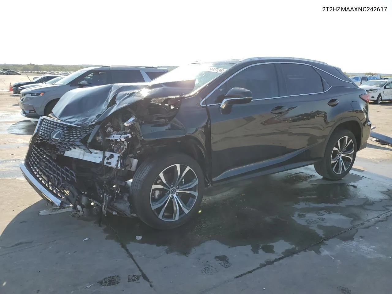 2022 Lexus Rx 350 VIN: 2T2HZMAAXNC242617 Lot: 71447734