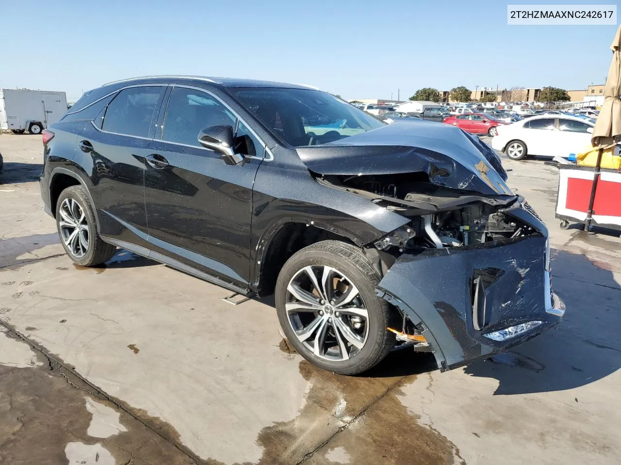 2022 Lexus Rx 350 VIN: 2T2HZMAAXNC242617 Lot: 71447734