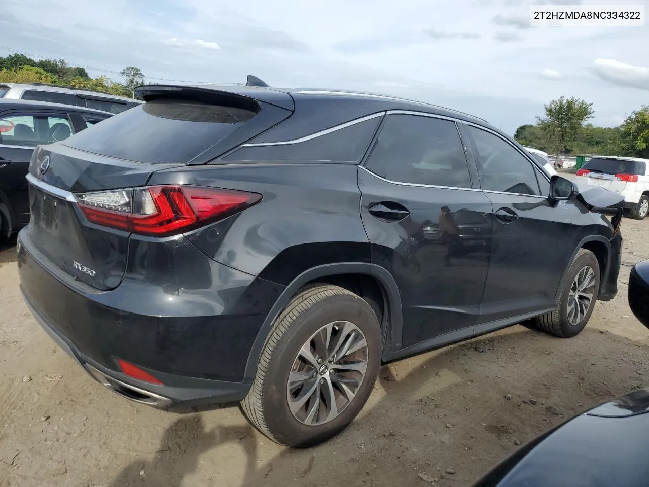 2T2HZMDA8NC334322 2022 Lexus Rx 350