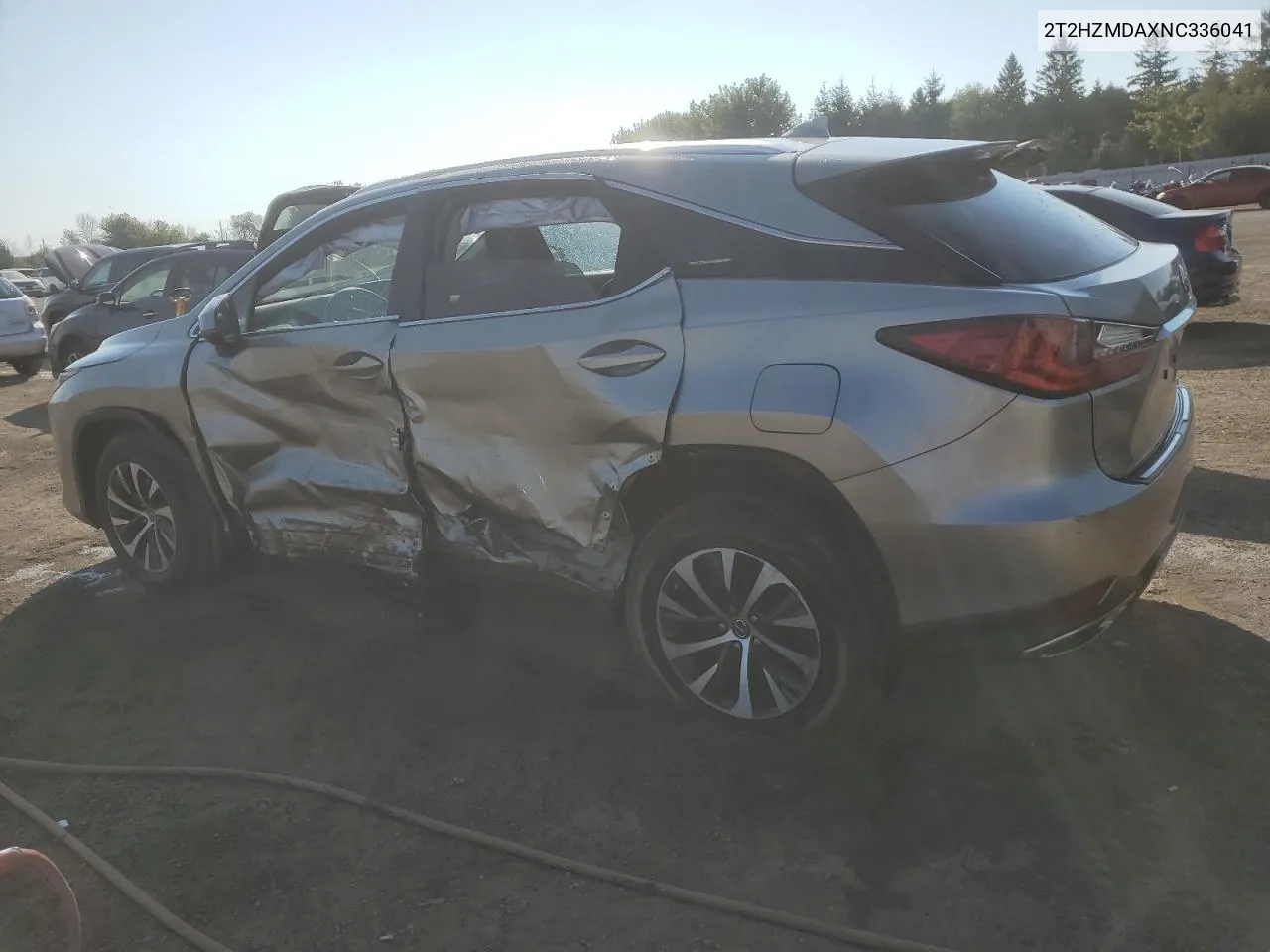 2022 Lexus Rx 350 VIN: 2T2HZMDAXNC336041 Lot: 71842244