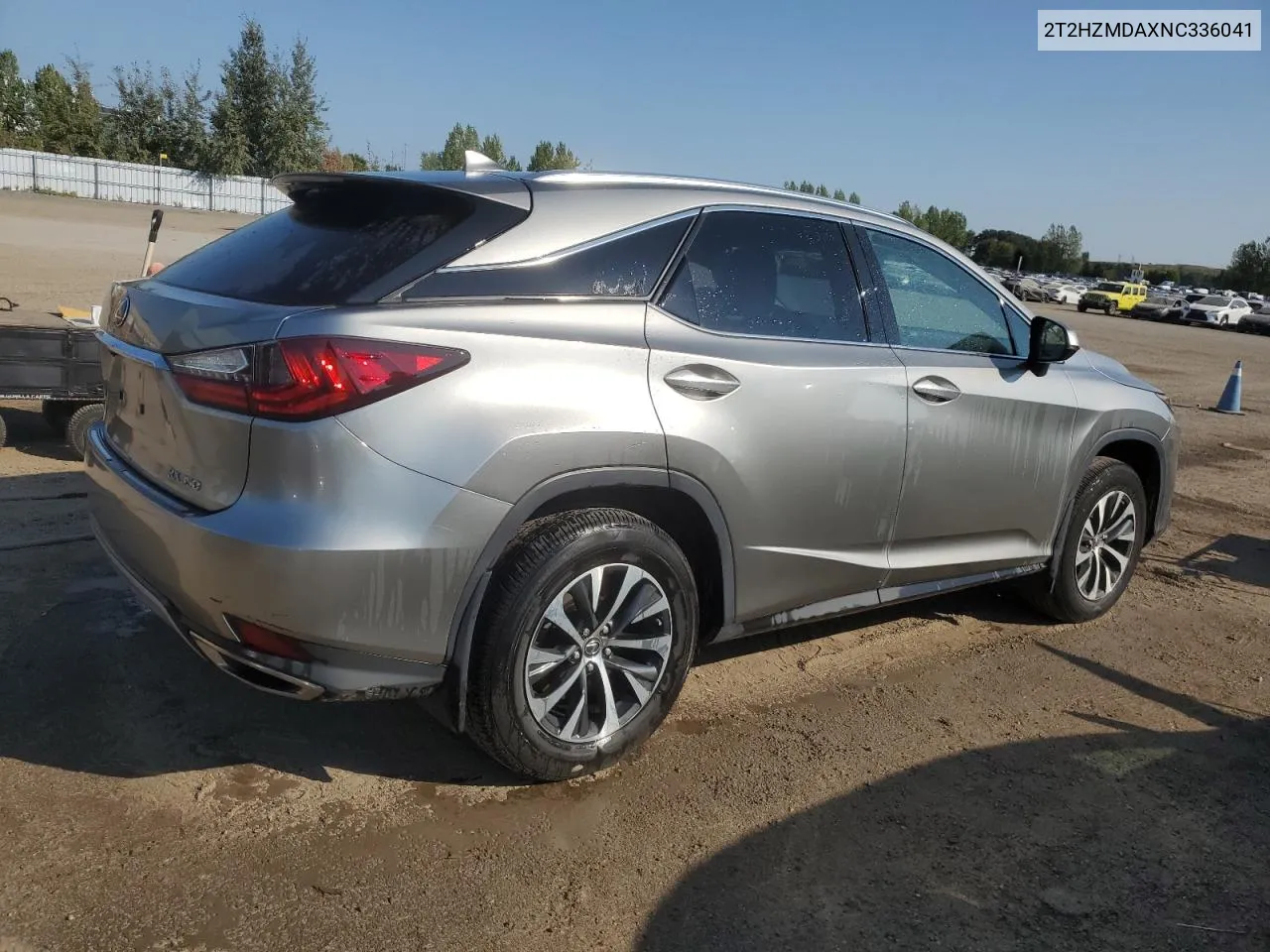 2022 Lexus Rx 350 VIN: 2T2HZMDAXNC336041 Lot: 71842244