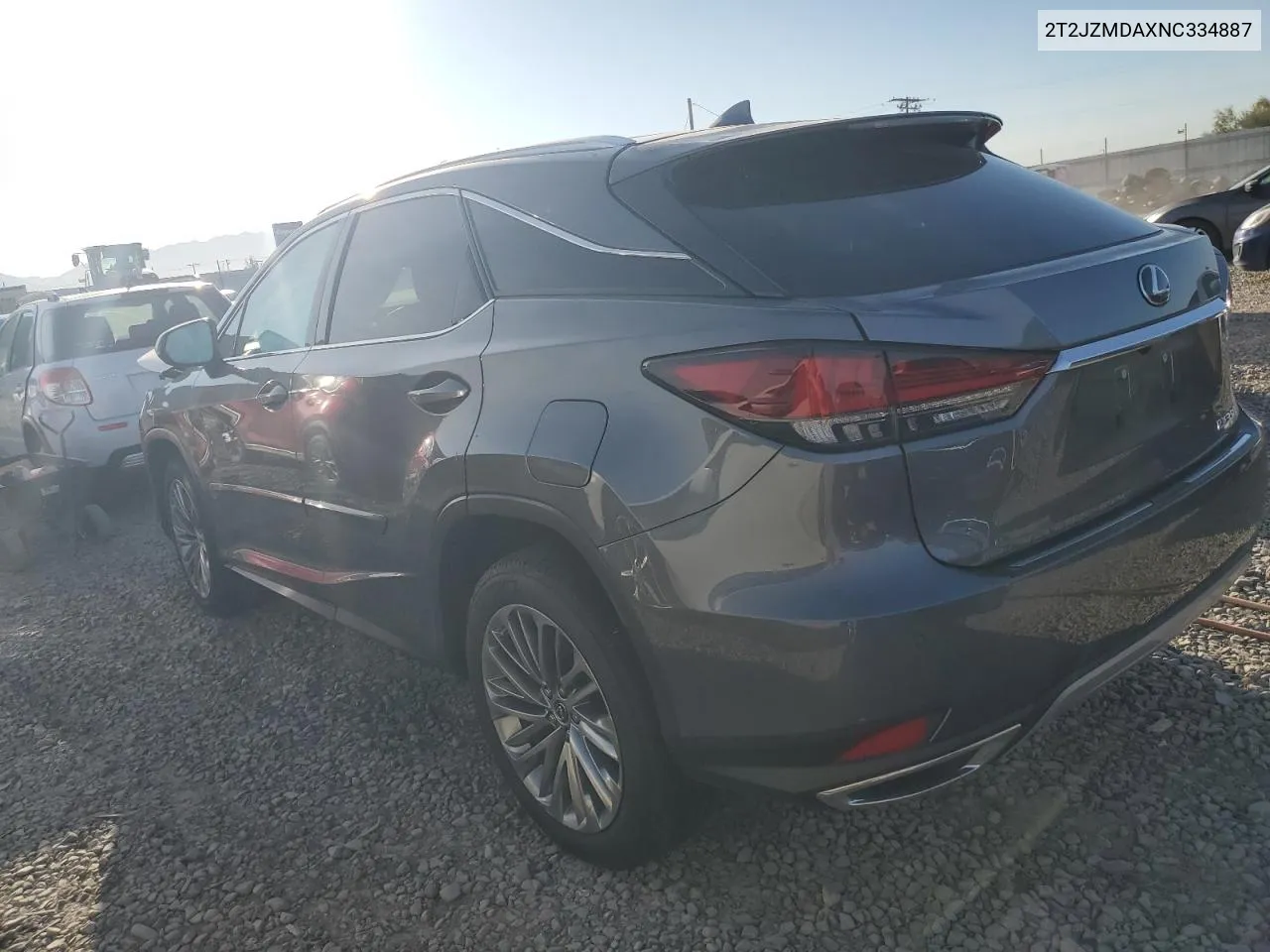 2022 Lexus Rx 350 VIN: 2T2JZMDAXNC334887 Lot: 72189804