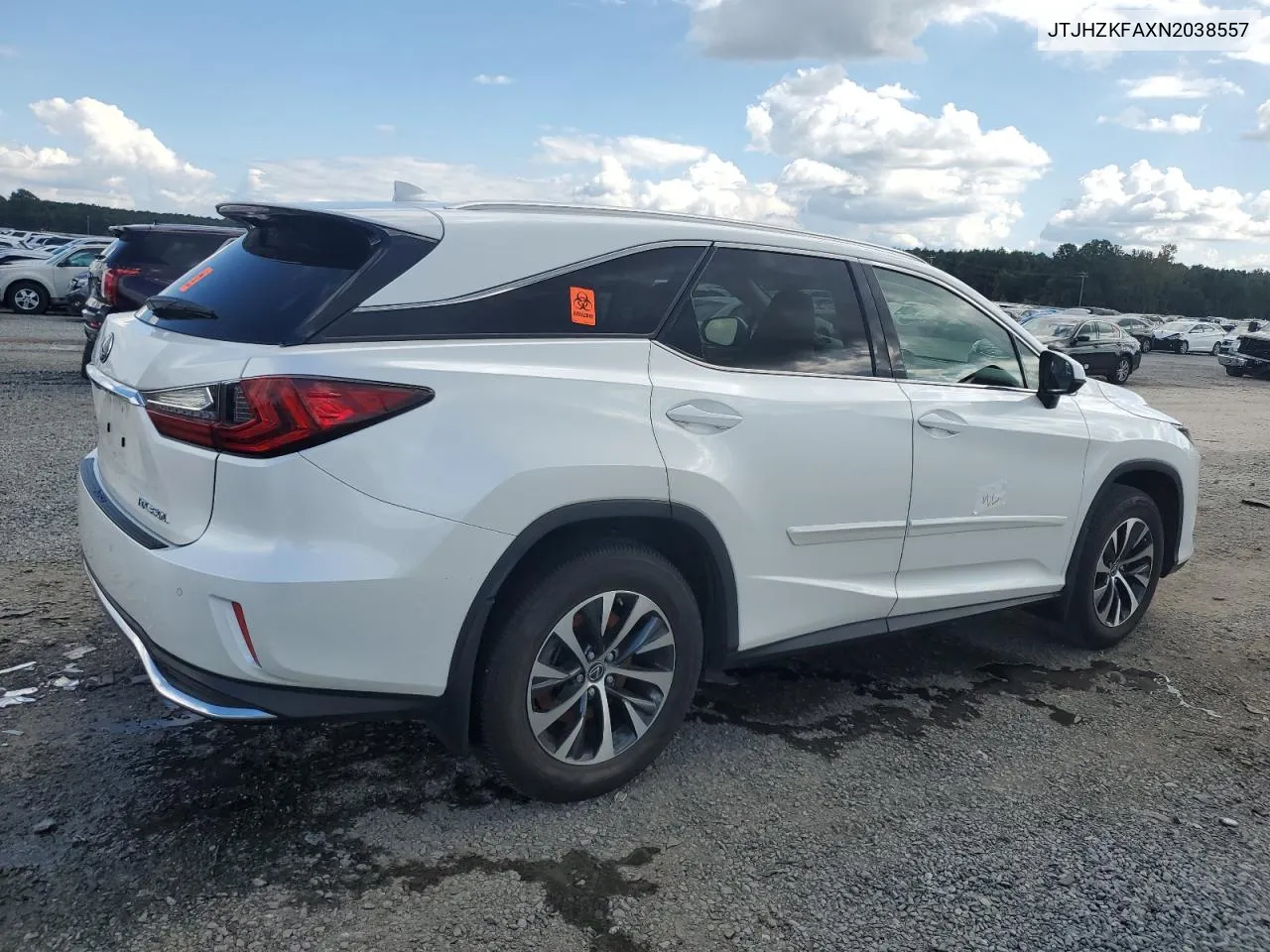 2022 Lexus Rx 350 L VIN: JTJHZKFAXN2038557 Lot: 72291324