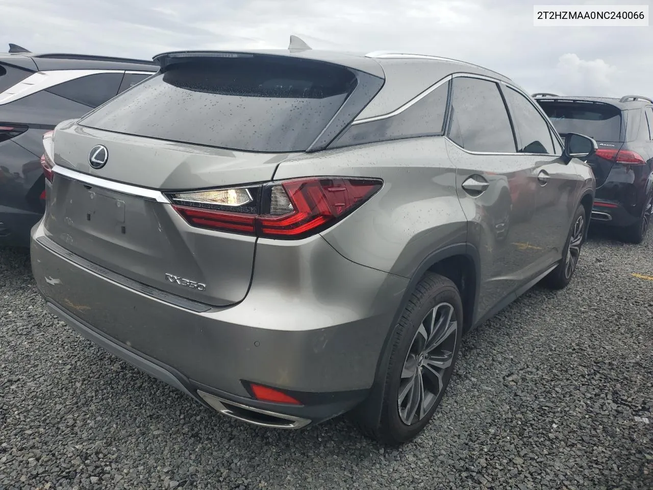 2022 Lexus Rx 350 VIN: 2T2HZMAA0NC240066 Lot: 73936634