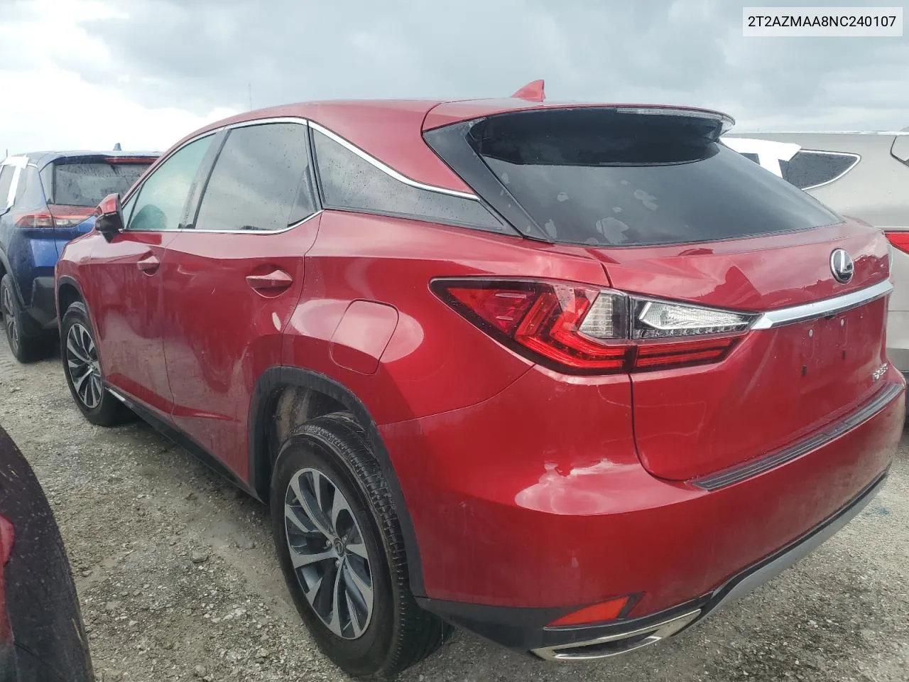 2022 Lexus Rx 350 Base VIN: 2T2AZMAA8NC240107 Lot: 74074674