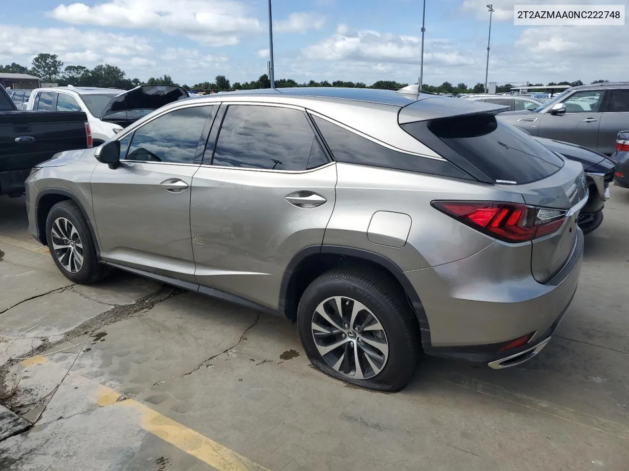 2022 Lexus Rx 350 Base VIN: 2T2AZMAA0NC222748 Lot: 74195984