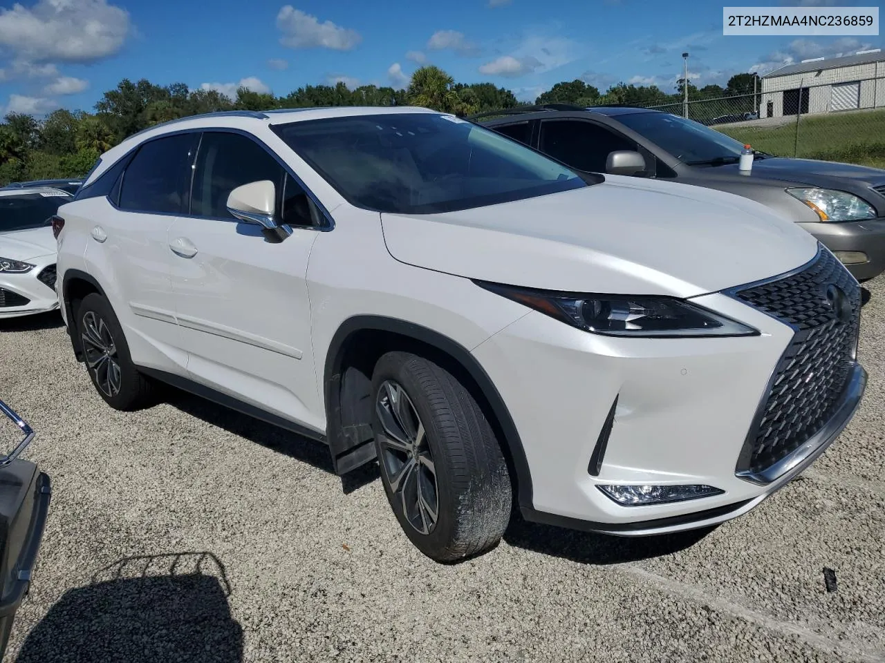 2022 Lexus Rx 350 VIN: 2T2HZMAA4NC236859 Lot: 74276484