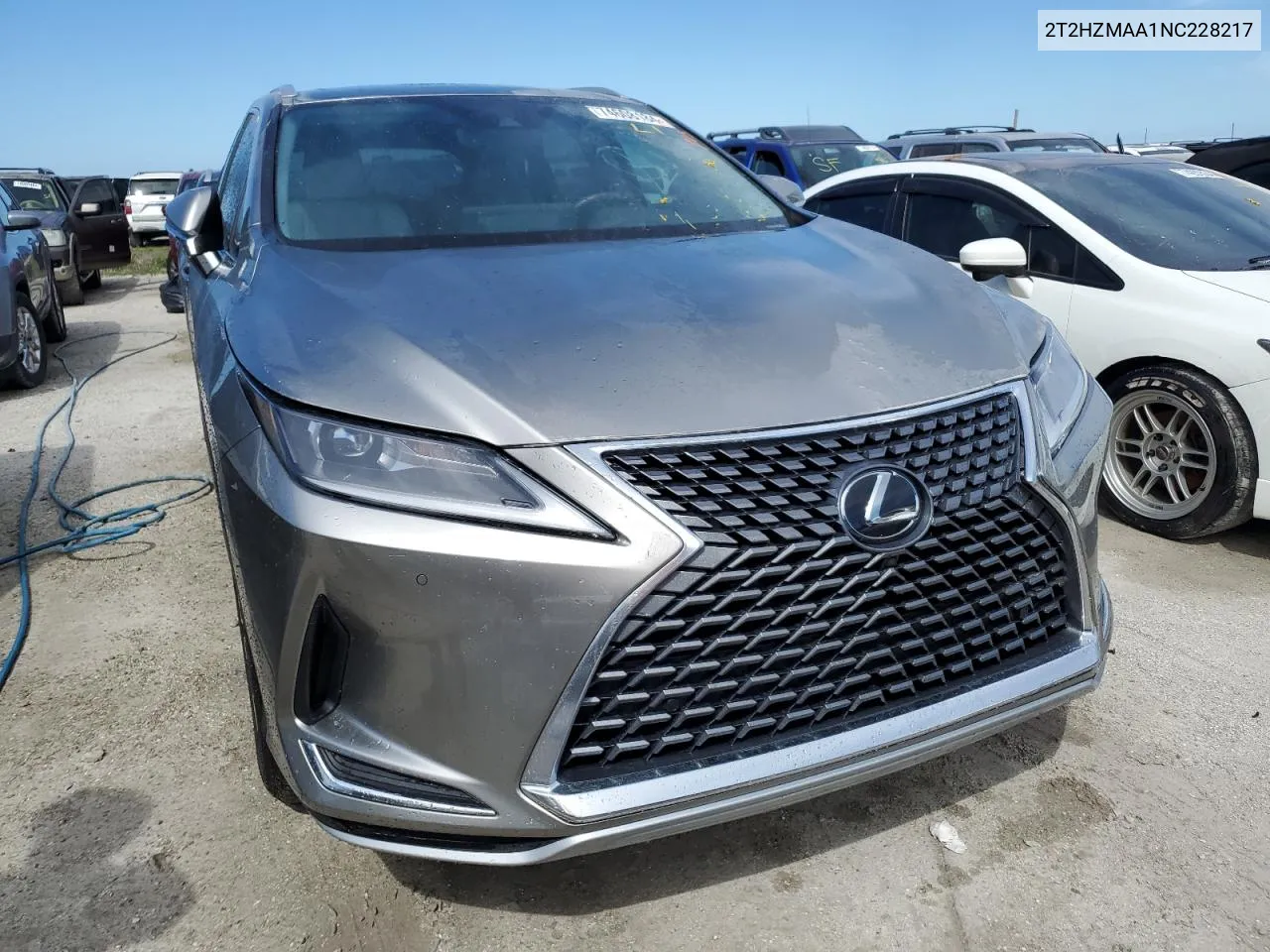 2022 Lexus Rx 350 VIN: 2T2HZMAA1NC228217 Lot: 74608184