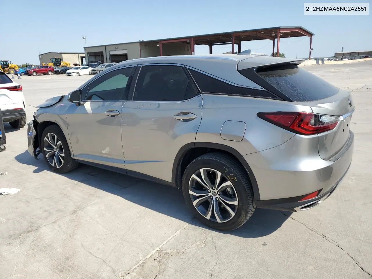 2022 Lexus Rx 350 VIN: 2T2HZMAA6NC242551 Lot: 75288254