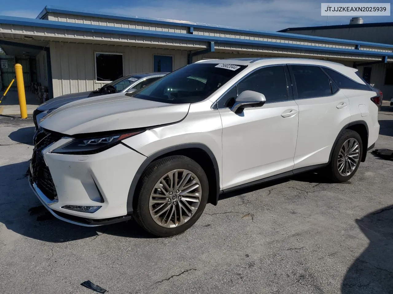 2022 Lexus Rx 350 L Luxury VIN: JTJJZKEAXN2025939 Lot: 75802044