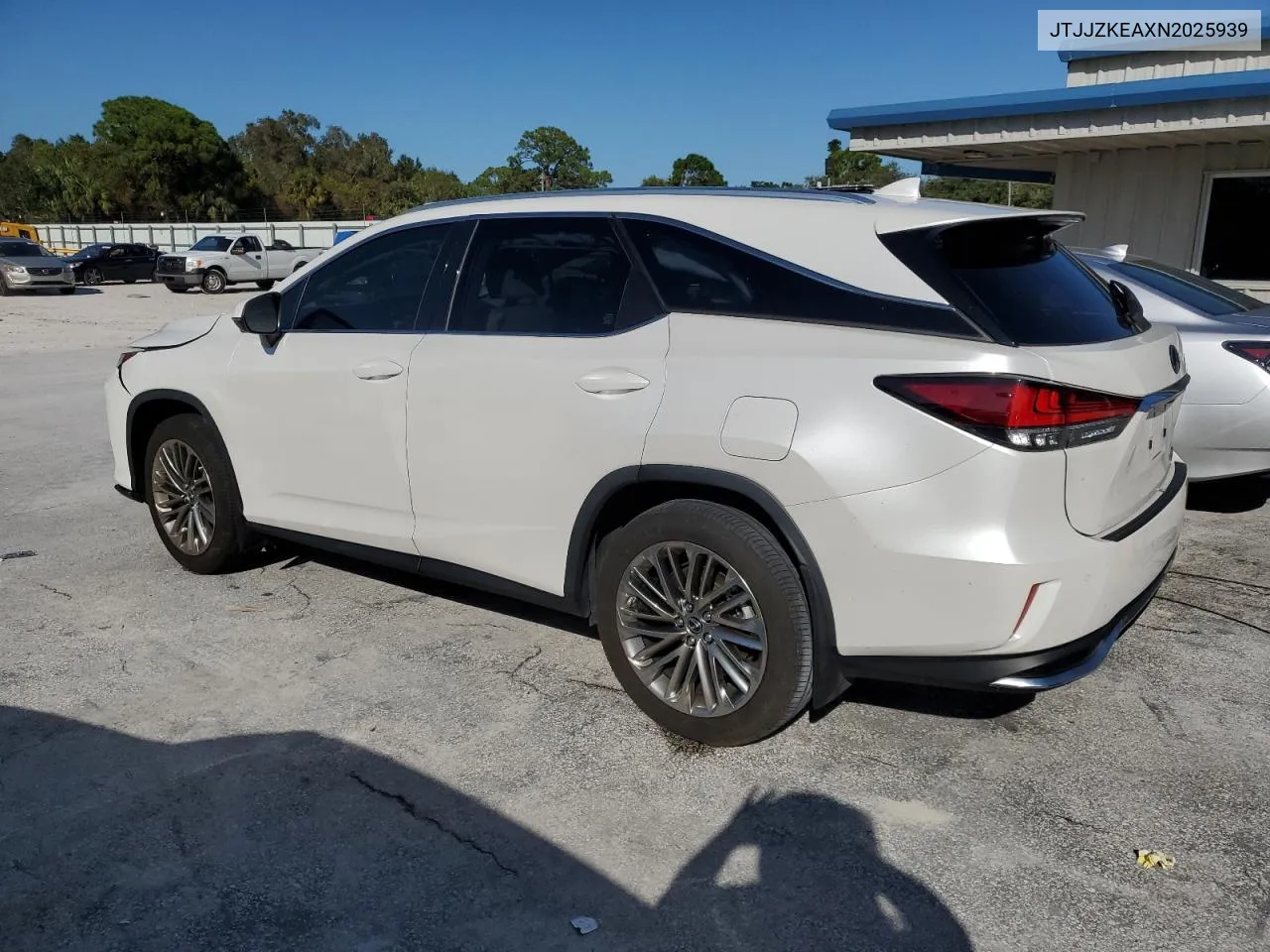 2022 Lexus Rx 350 L Luxury VIN: JTJJZKEAXN2025939 Lot: 75802044