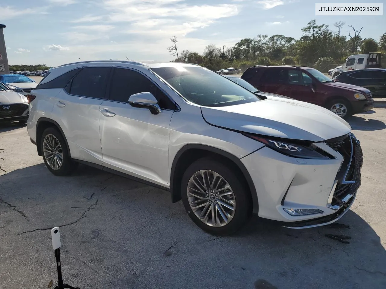 2022 Lexus Rx 350 L Luxury VIN: JTJJZKEAXN2025939 Lot: 75802044