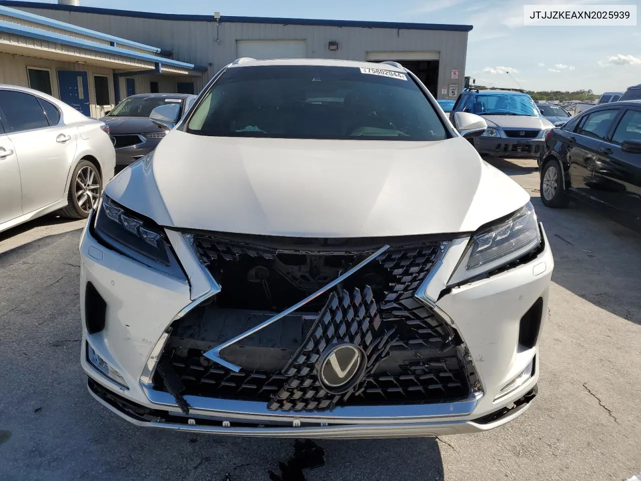 2022 Lexus Rx 350 L Luxury VIN: JTJJZKEAXN2025939 Lot: 75802044