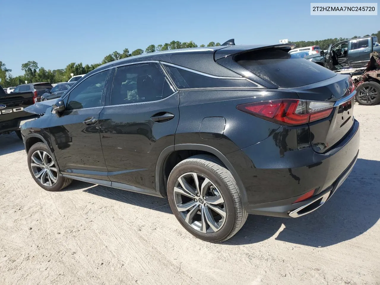 2022 Lexus Rx 350 VIN: 2T2HZMAA7NC245720 Lot: 75870574