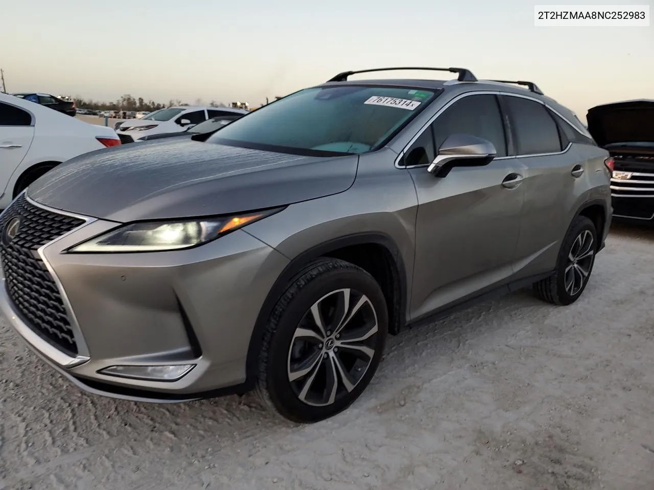 2022 Lexus Rx 350 VIN: 2T2HZMAA8NC252983 Lot: 76175314