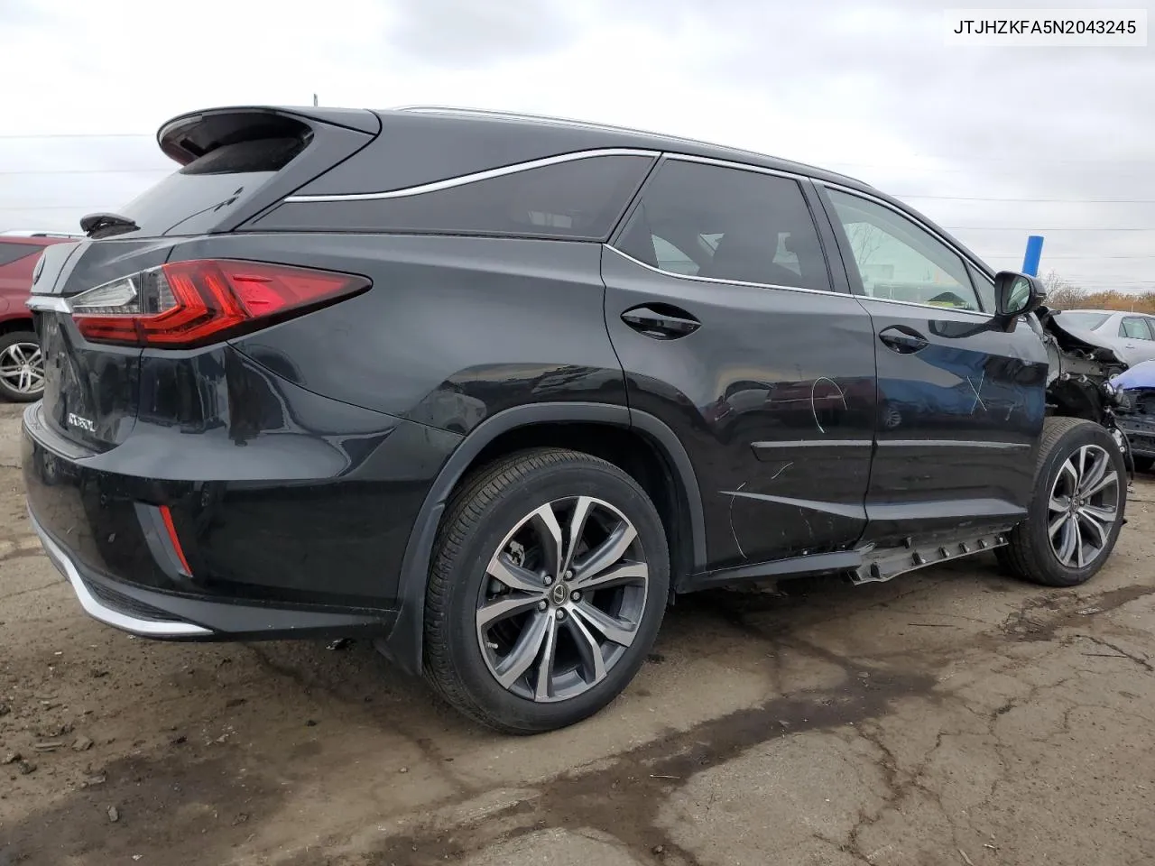 2022 Lexus Rx 350 L VIN: JTJHZKFA5N2043245 Lot: 76480774