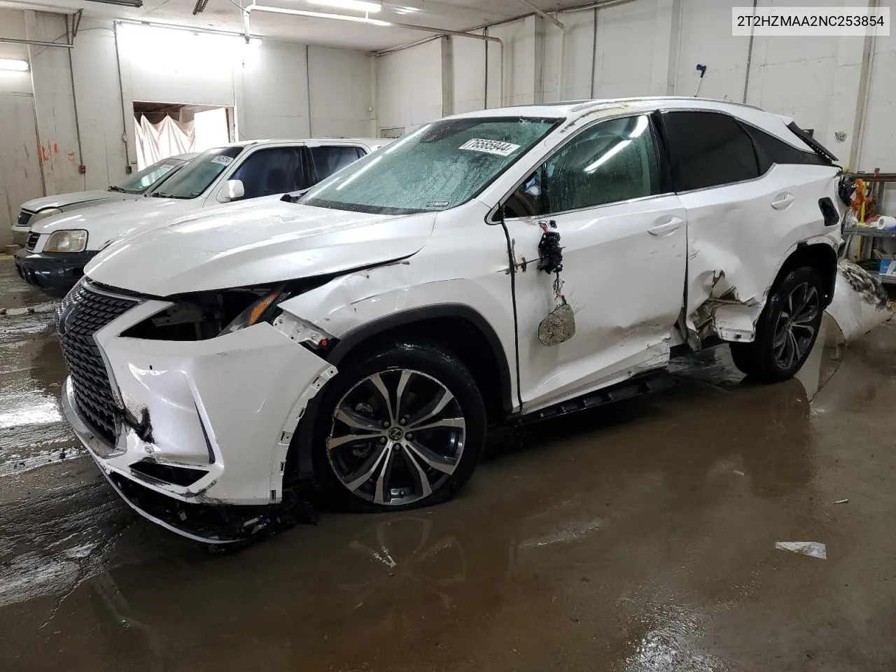 2022 Lexus Rx 350 VIN: 2T2HZMAA2NC253854 Lot: 76585944