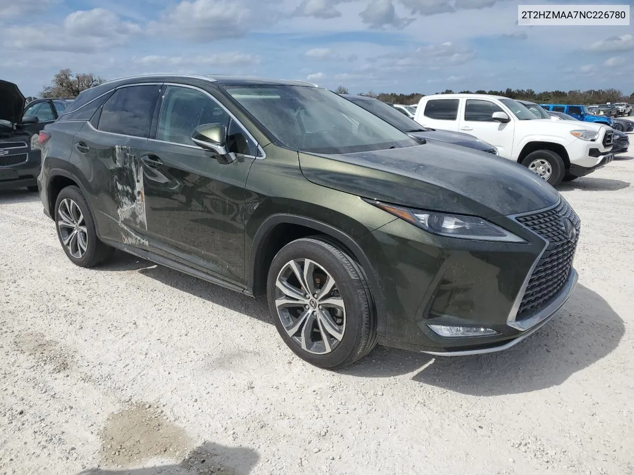 2022 Lexus Rx 350 VIN: 2T2HZMAA7NC226780 Lot: 76931904