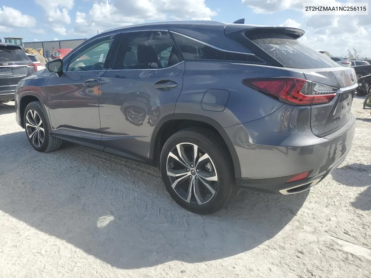 2022 Lexus Rx 350 VIN: 2T2HZMAA1NC256115 Lot: 77252144