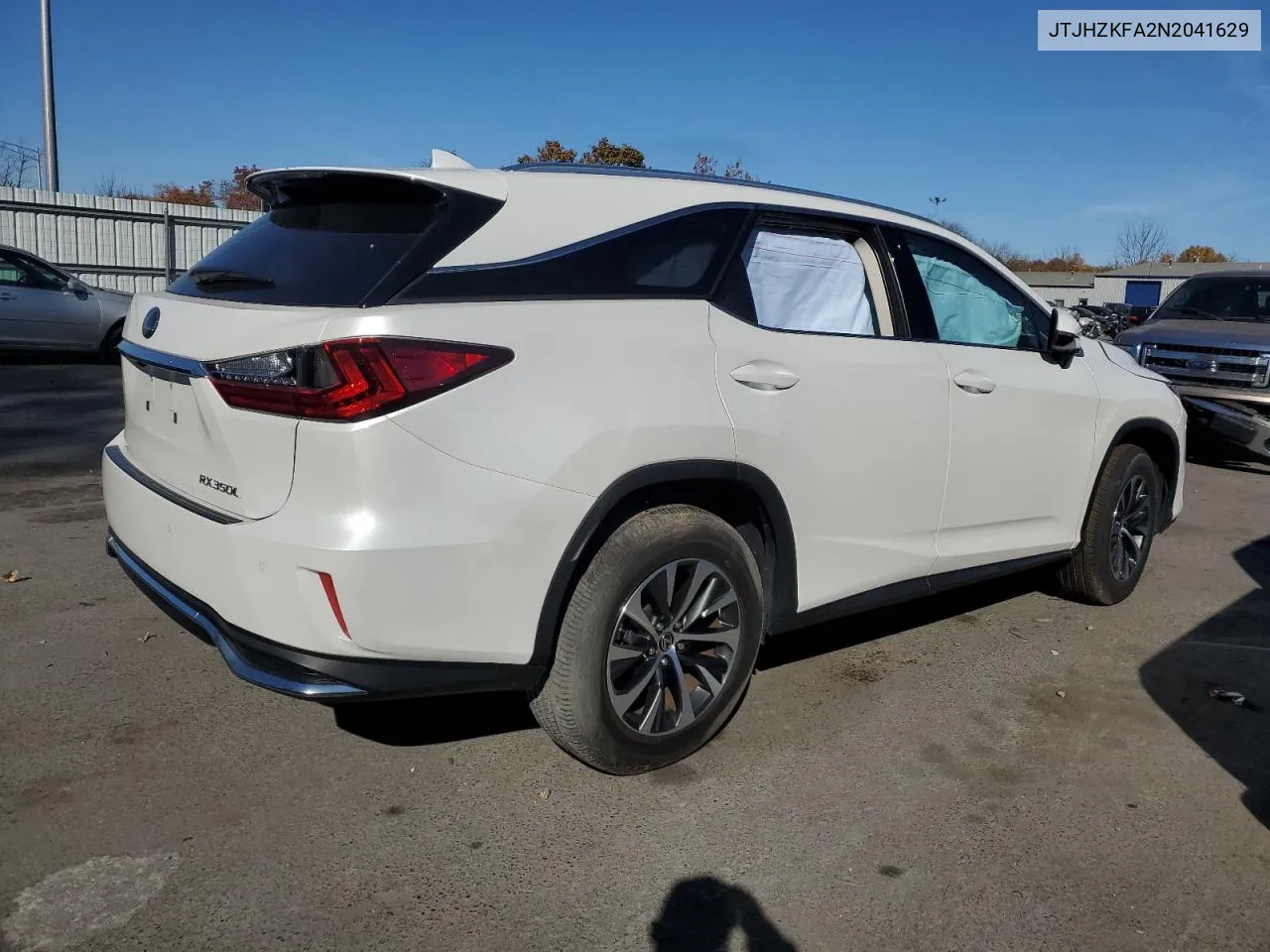 2022 Lexus Rx 350 L VIN: JTJHZKFA2N2041629 Lot: 77835974