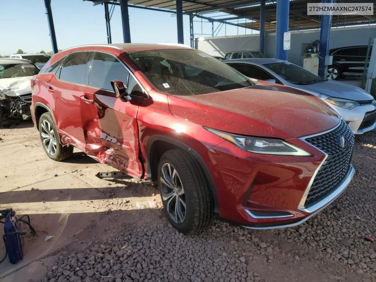 2022 Lexus Rx 350 VIN: 2T2HZMAAXNC247574 Lot: 78295364