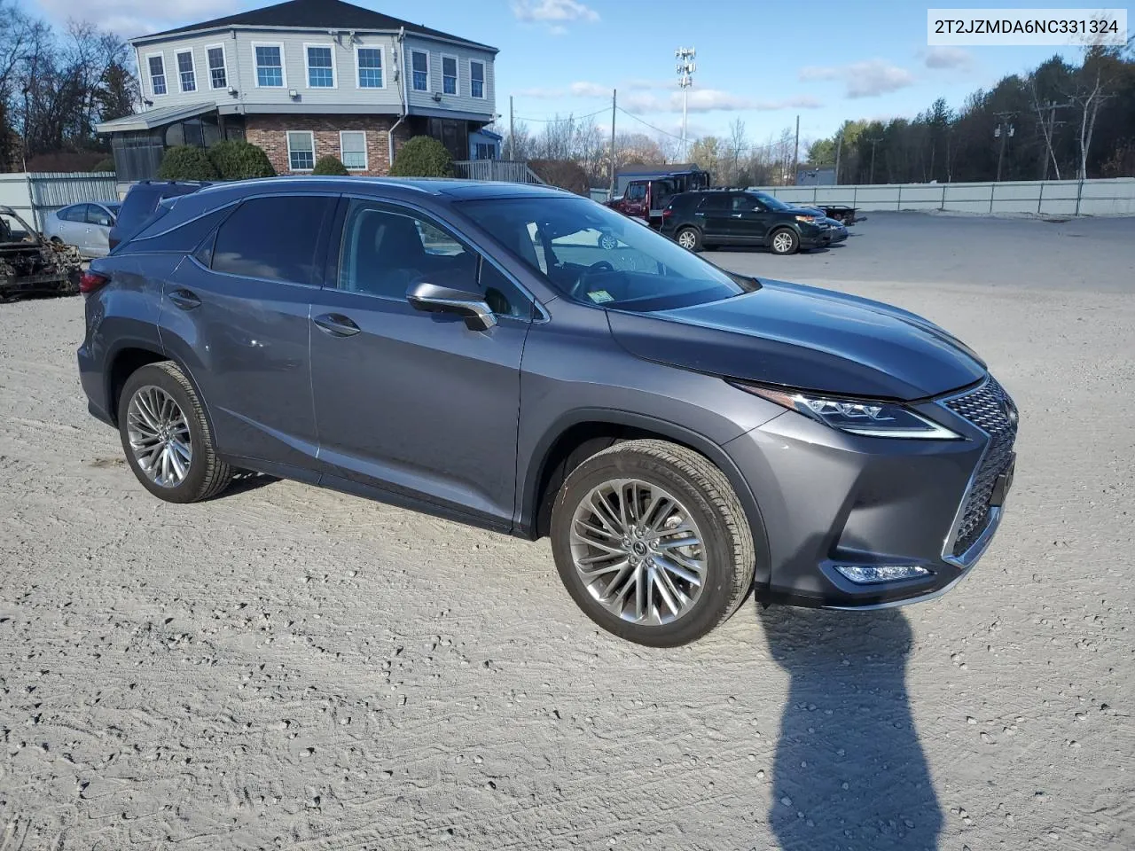 2022 Lexus Rx 350 VIN: 2T2JZMDA6NC331324 Lot: 79517784