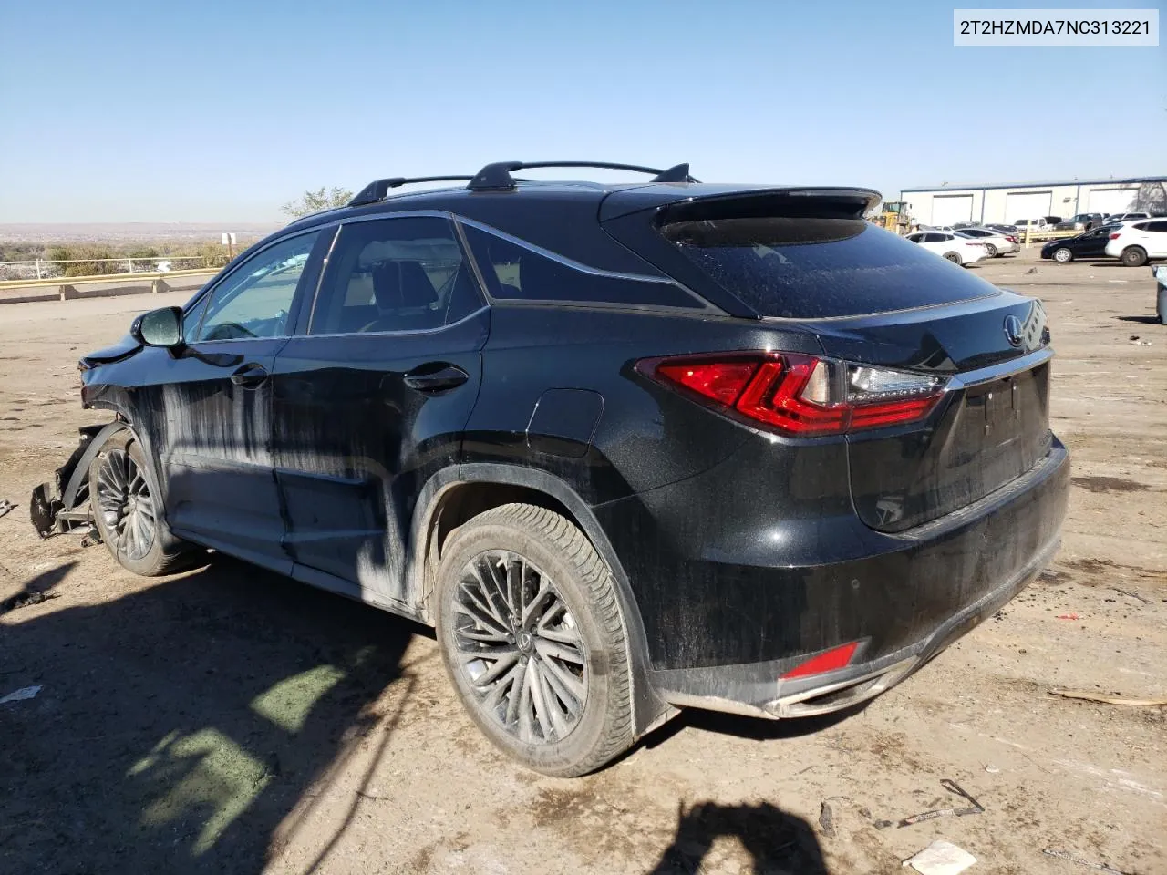 2022 Lexus Rx 350 VIN: 2T2HZMDA7NC313221 Lot: 79806014