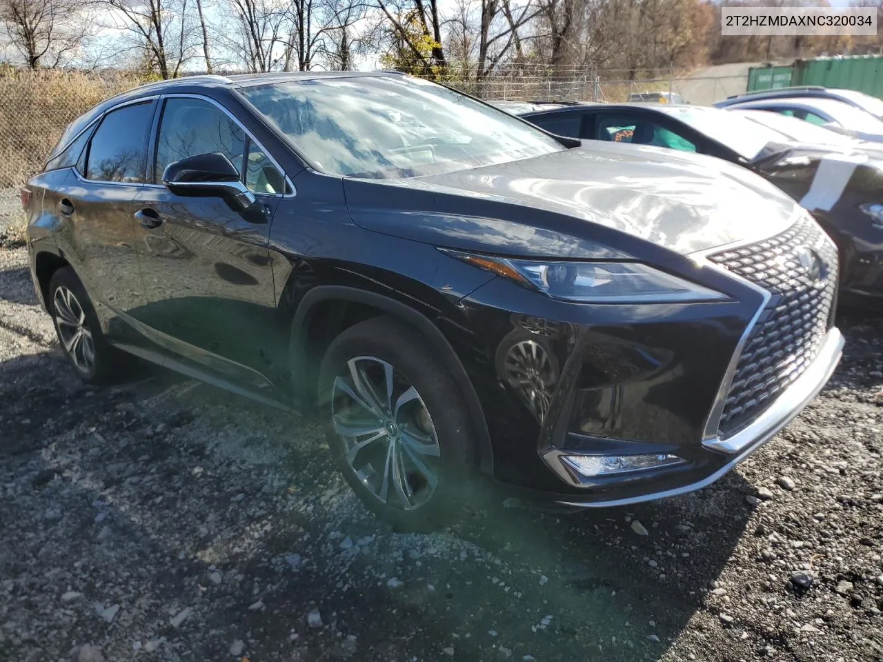 2022 Lexus Rx 350 VIN: 2T2HZMDAXNC320034 Lot: 79907064