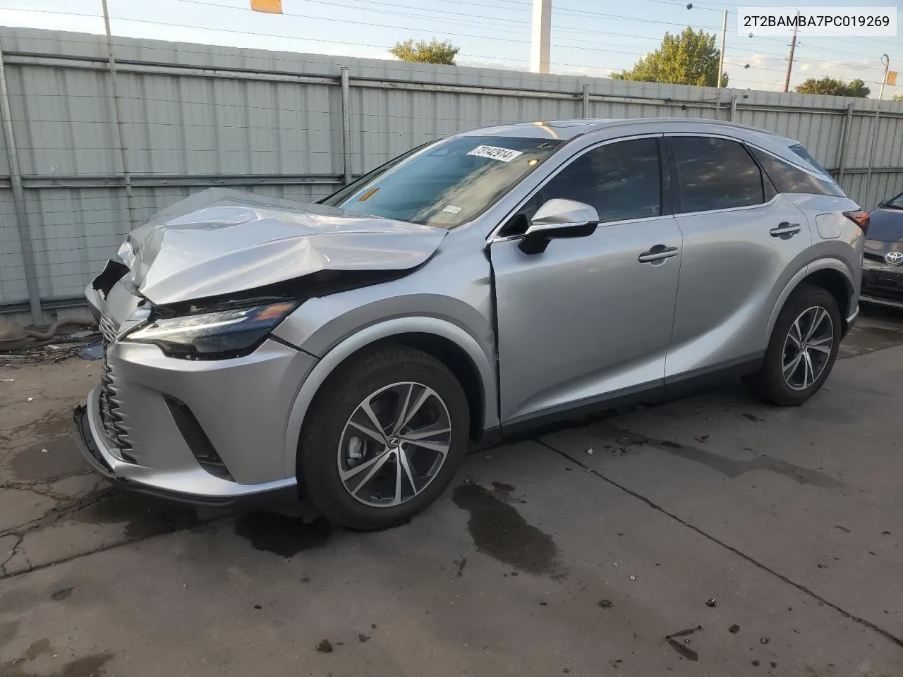 2023 Lexus Rx 350 Base VIN: 2T2BAMBA7PC019269 Lot: 73142914