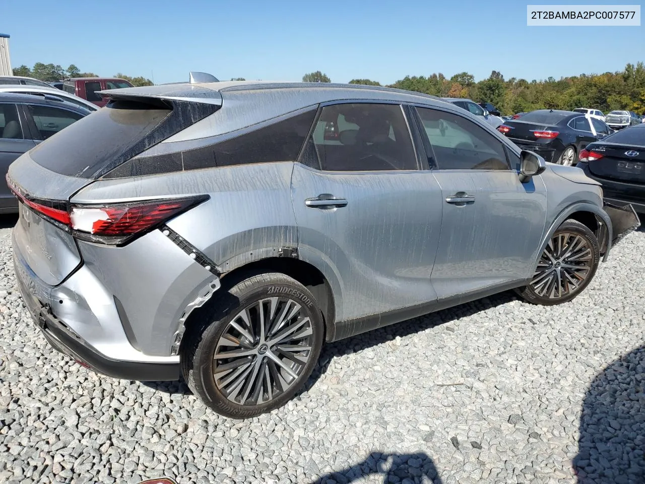 2023 Lexus Rx 350 Base VIN: 2T2BAMBA2PC007577 Lot: 77027374