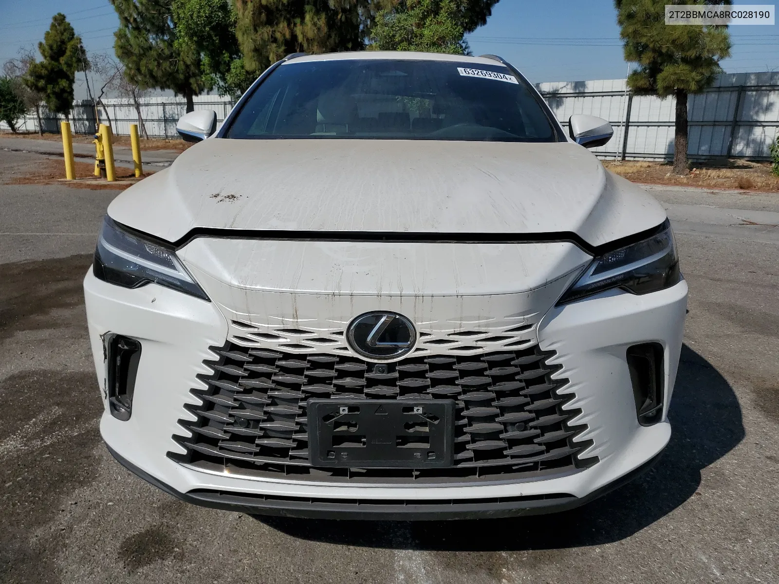 2024 Lexus Rx 350H Base VIN: 2T2BBMCA8RC028190 Lot: 63269304