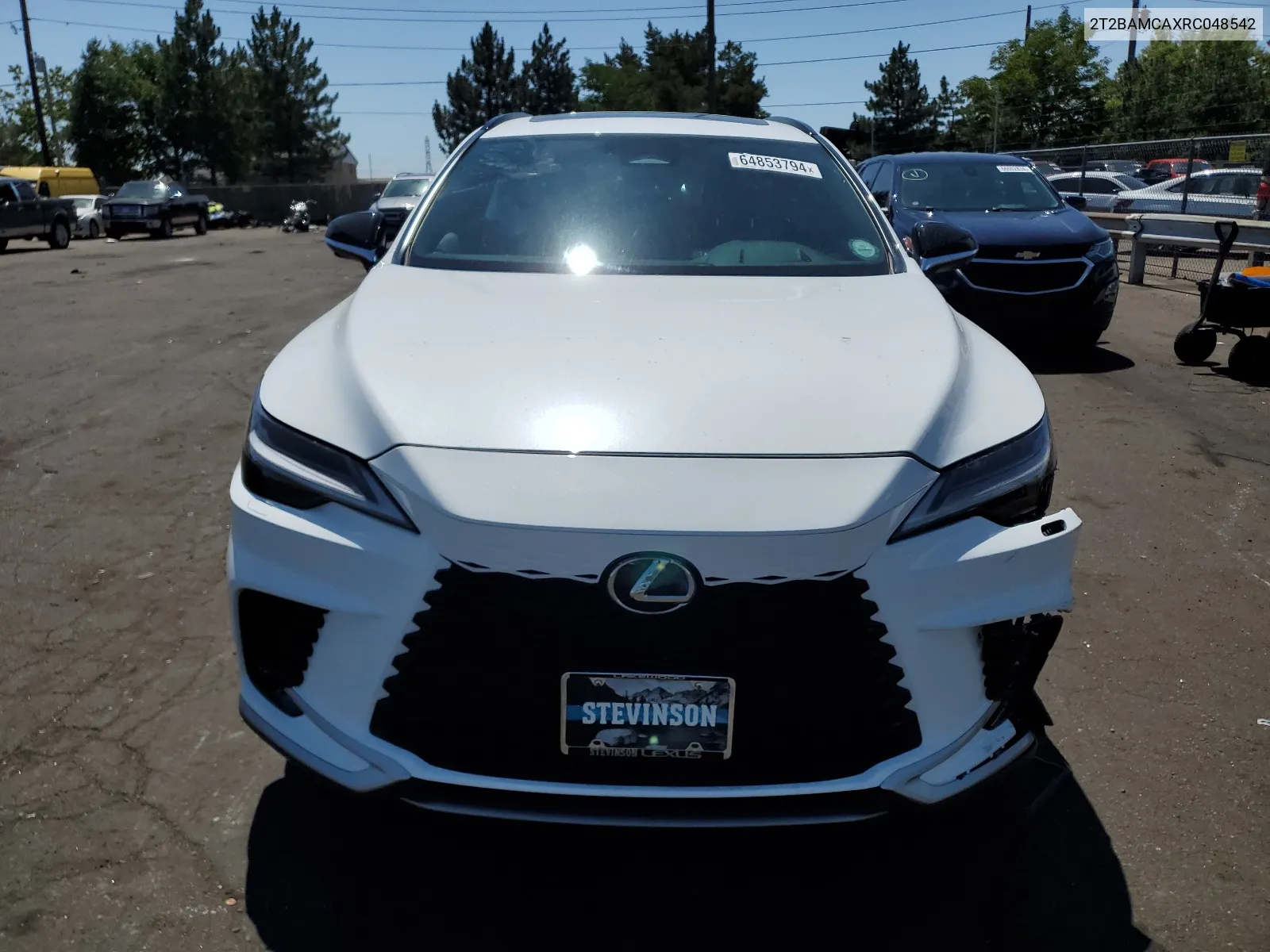 2024 Lexus Rx 350 Base VIN: 2T2BAMCAXRC048542 Lot: 64853794