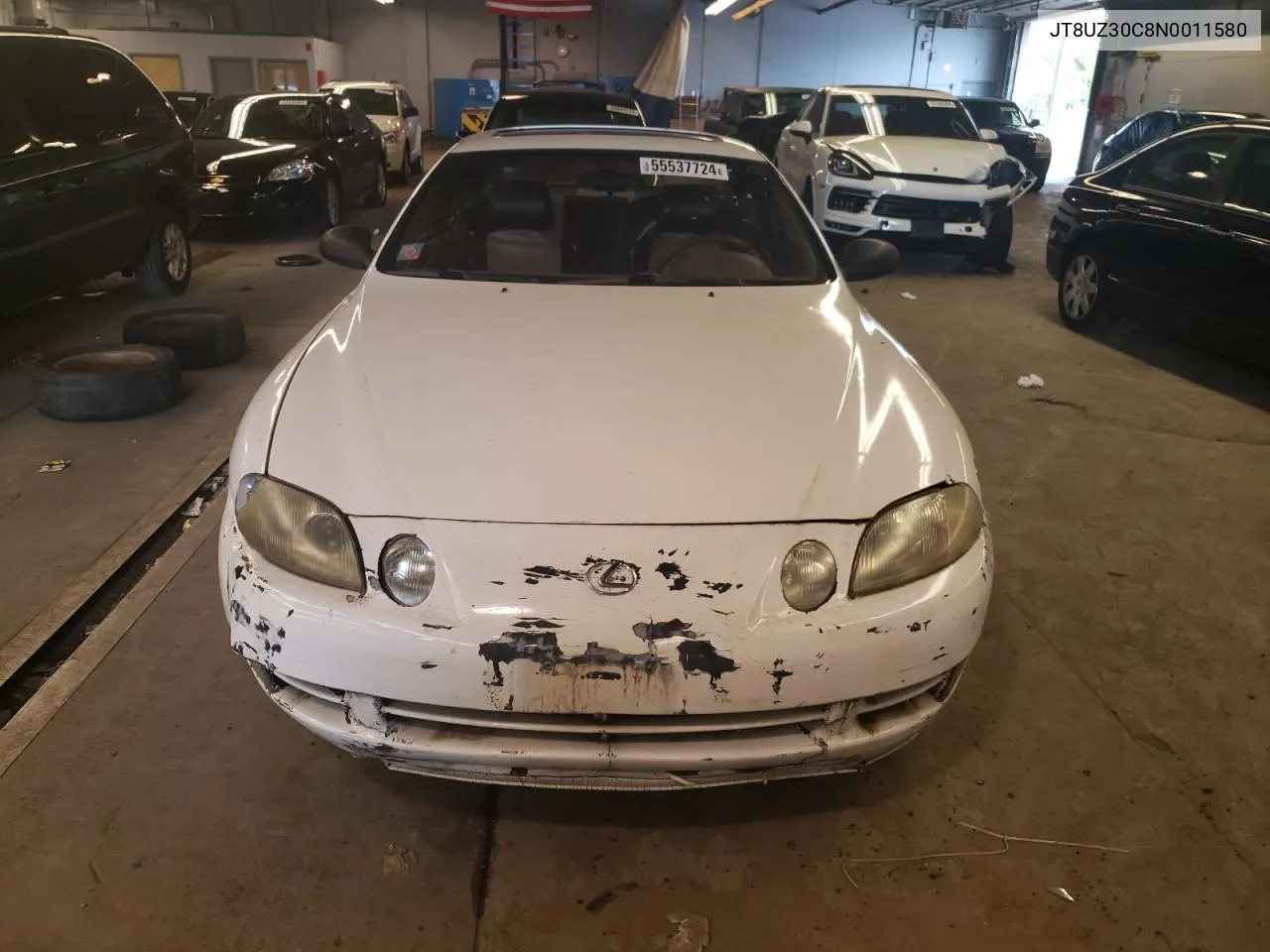 1992 Lexus Sc 400 VIN: JT8UZ30C8N0011580 Lot: 55537724