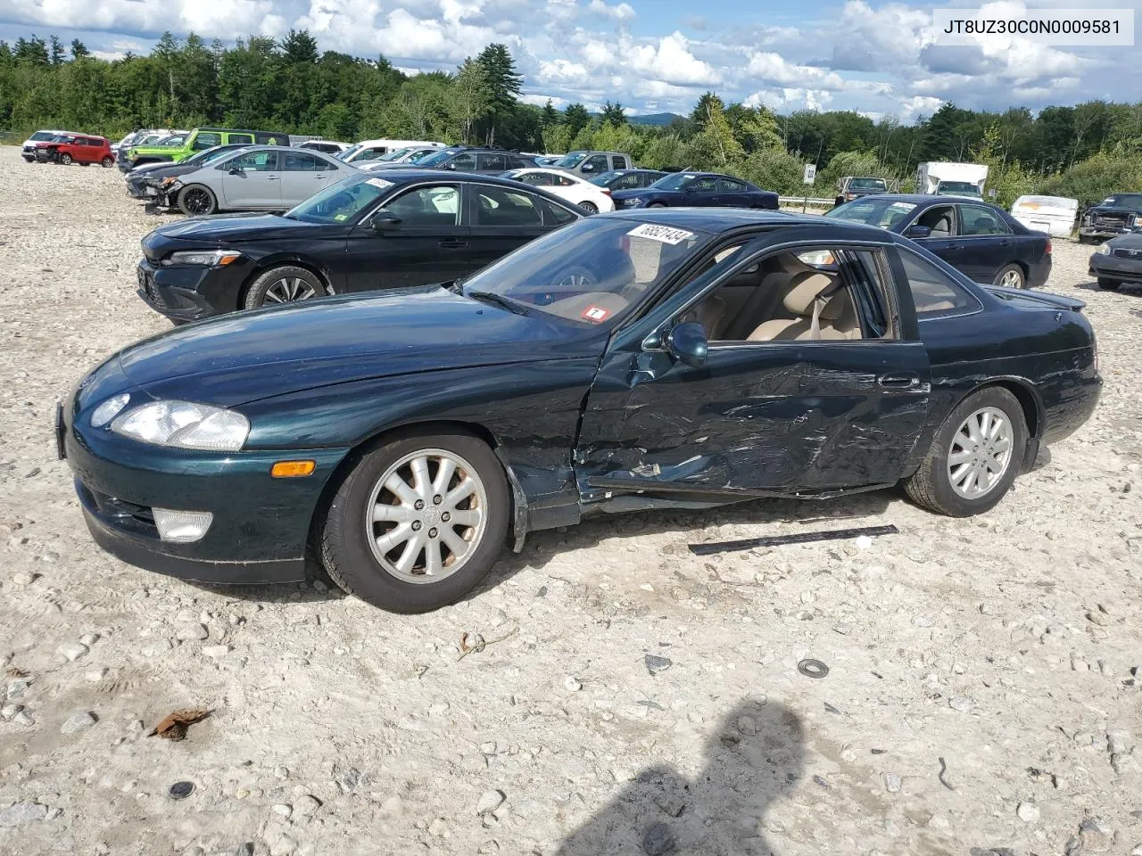 1992 Lexus Sc 400 VIN: JT8UZ30C0N0009581 Lot: 68521434