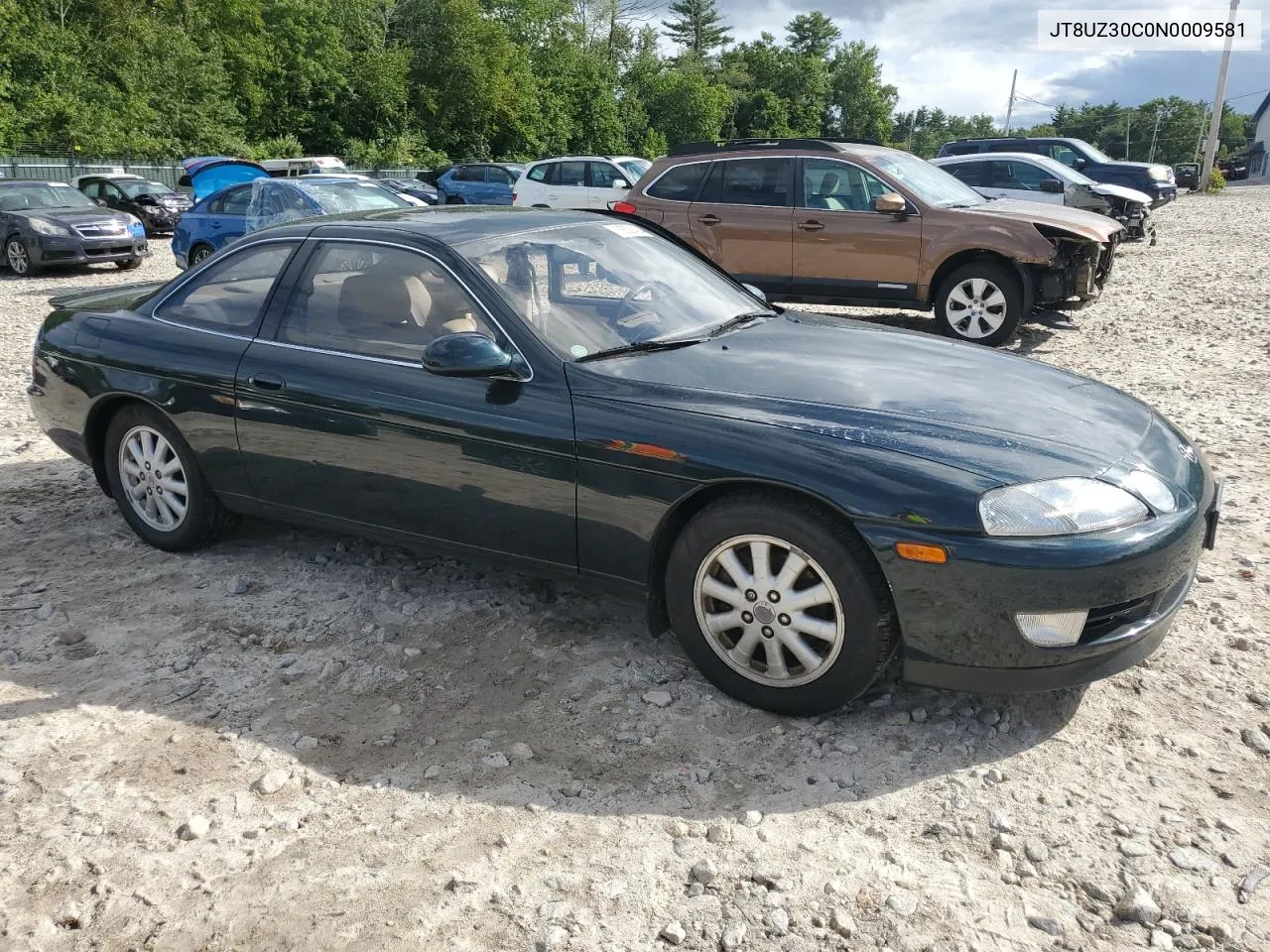 1992 Lexus Sc 400 VIN: JT8UZ30C0N0009581 Lot: 68521434