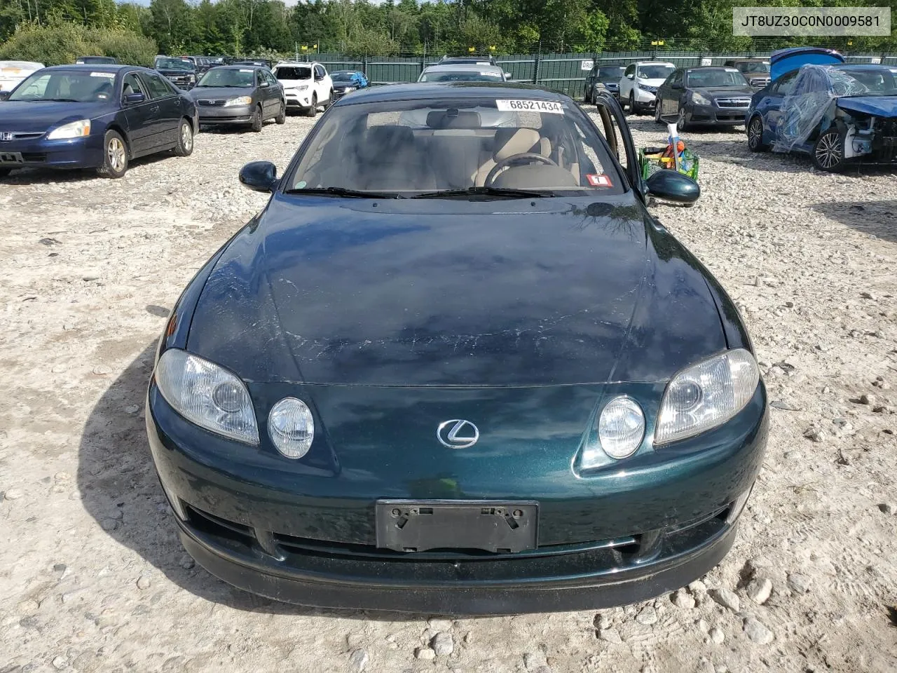 1992 Lexus Sc 400 VIN: JT8UZ30C0N0009581 Lot: 68521434