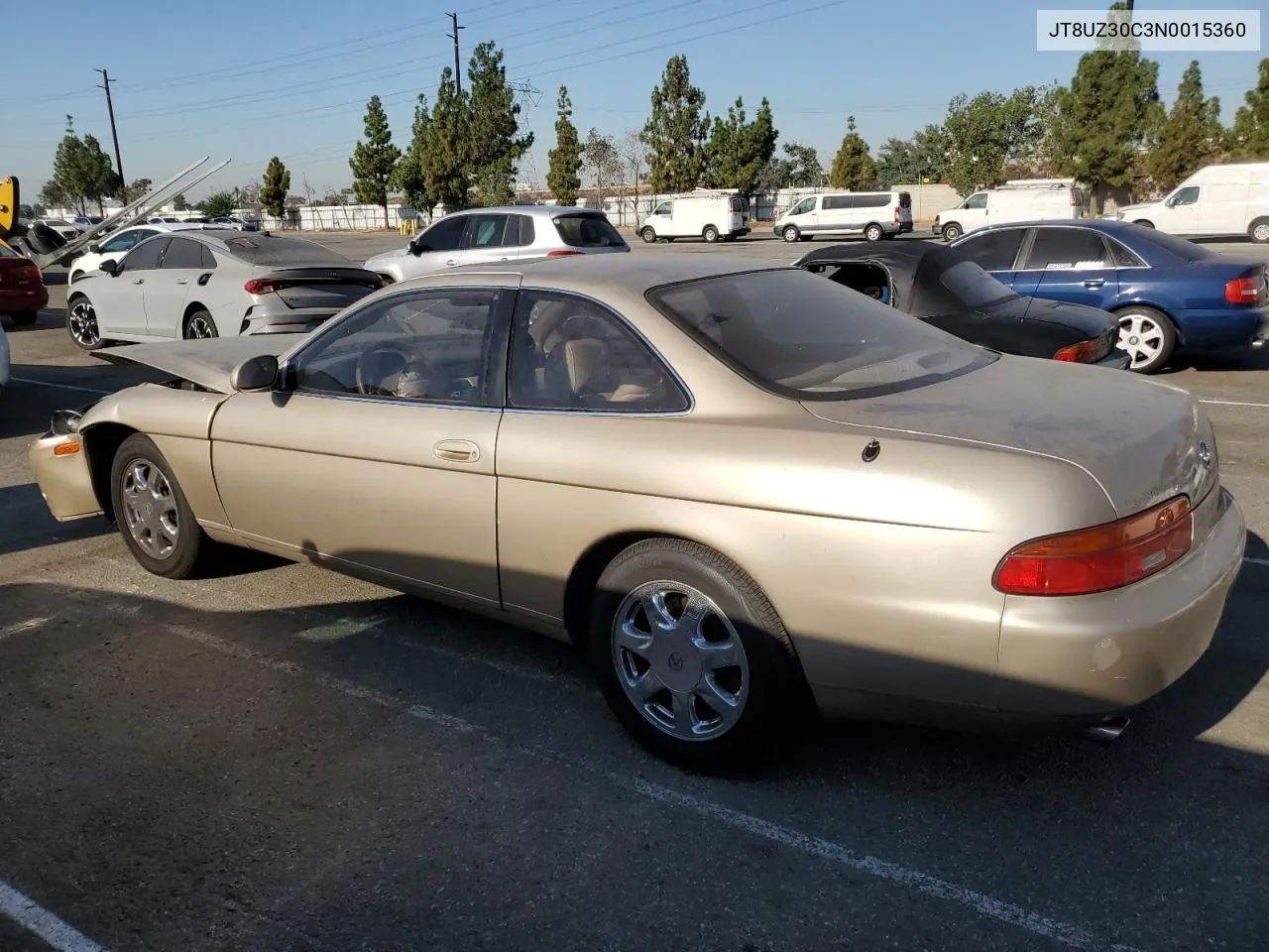 1992 Lexus Sc 400 VIN: JT8UZ30C3N0015360 Lot: 68561564