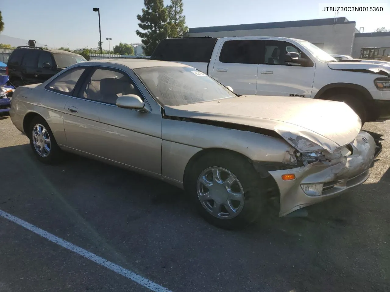 1992 Lexus Sc 400 VIN: JT8UZ30C3N0015360 Lot: 68561564