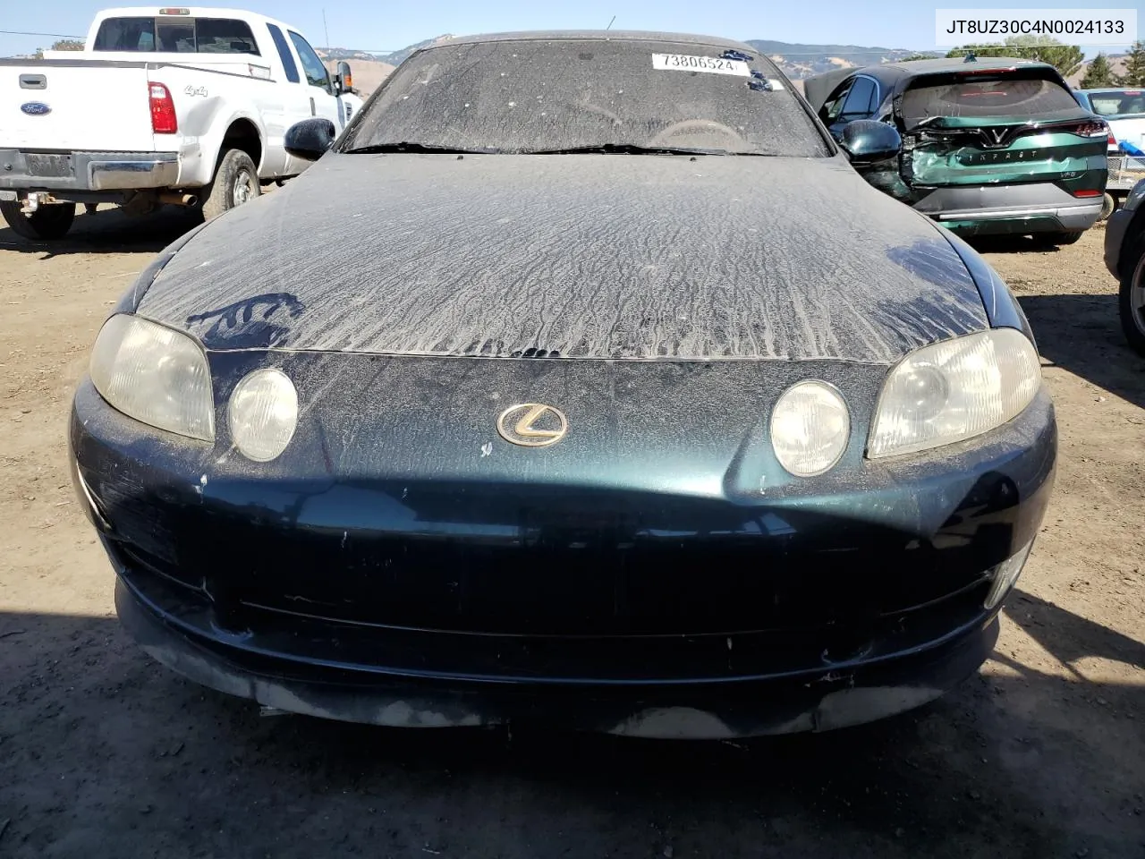 1992 Lexus Sc 400 VIN: JT8UZ30C4N0024133 Lot: 73806524