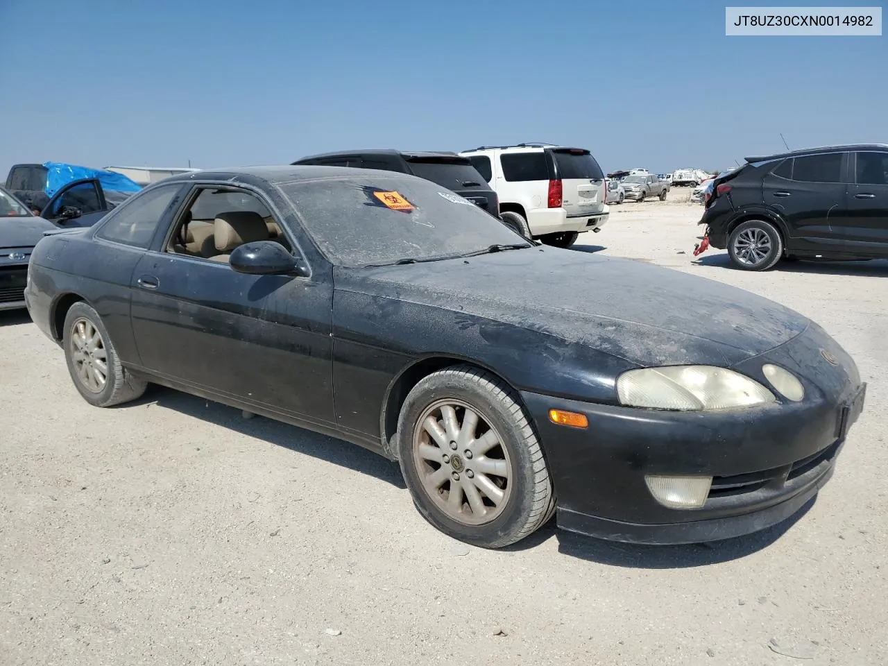 1992 Lexus Sc 400 VIN: JT8UZ30CXN0014982 Lot: 75181004