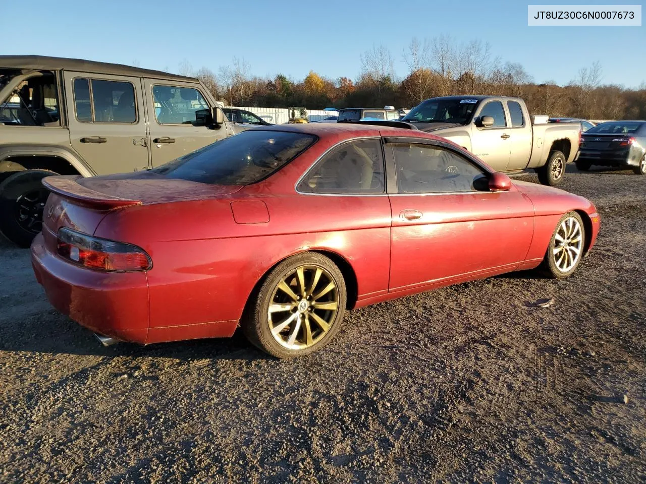 1992 Lexus Sc 400 VIN: JT8UZ30C6N0007673 Lot: 80386054