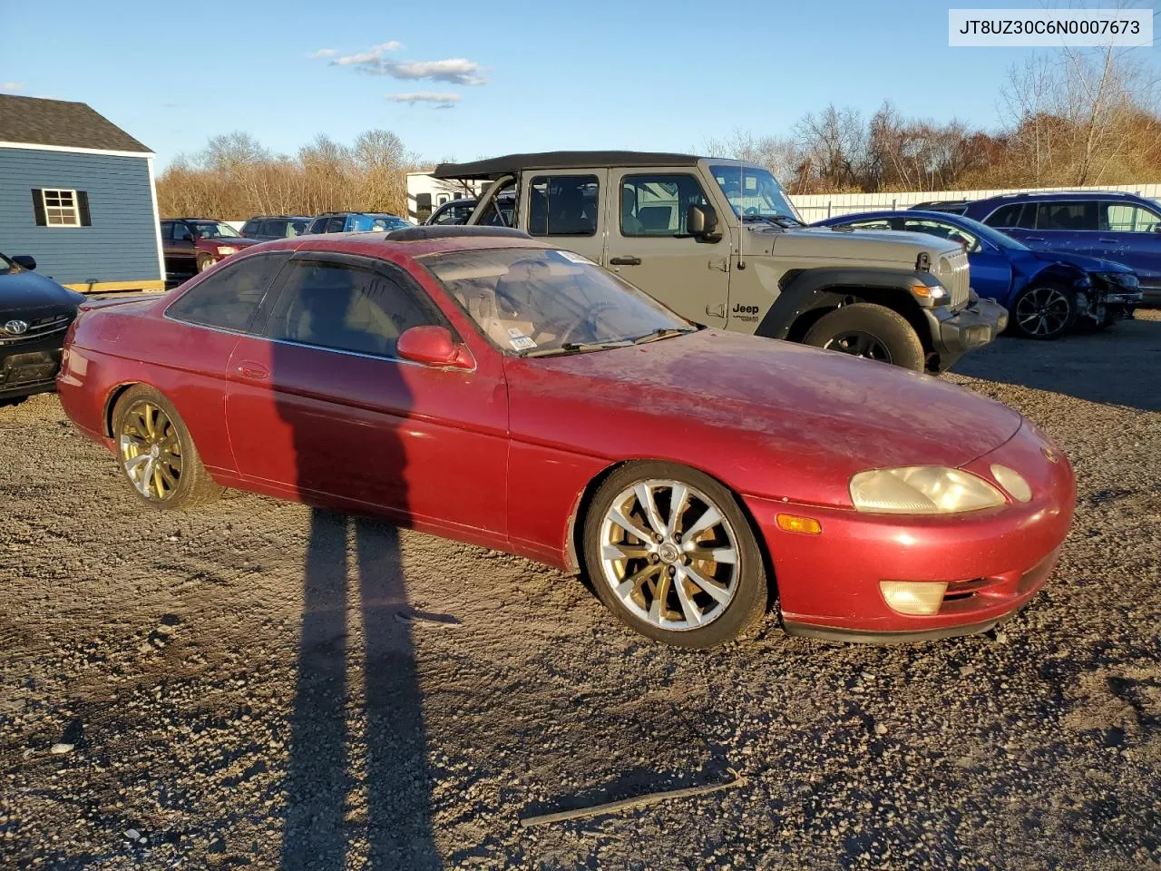 1992 Lexus Sc 400 VIN: JT8UZ30C6N0007673 Lot: 80386054