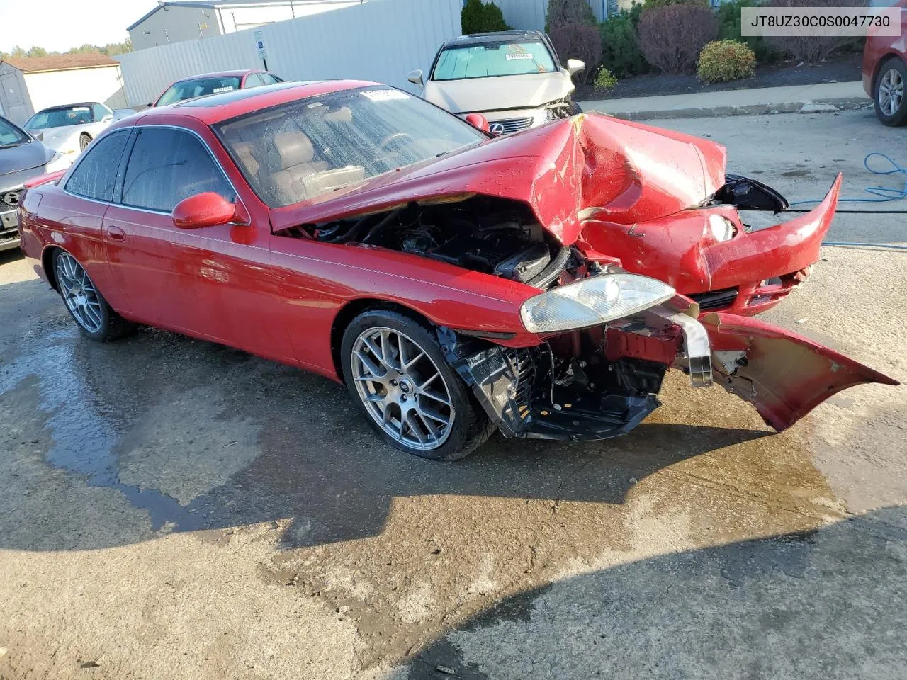 1995 Lexus Sc 400 VIN: JT8UZ30C0S0047730 Lot: 71272874