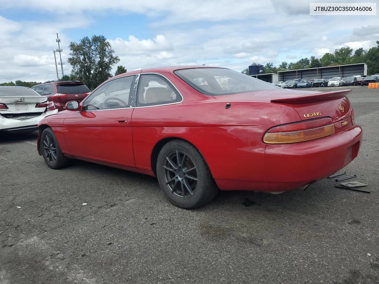 1995 Lexus Sc 400 VIN: JT8UZ30C3S0046006 Lot: 71278284